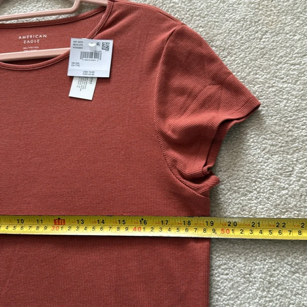 AE | Hey Baby | Ribbed | Tee | CC - Picture 14 of 17